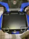 sec 45 liters alloy top box with backrest ex voyager (ORIGINAL SEC BRAND) silver. 