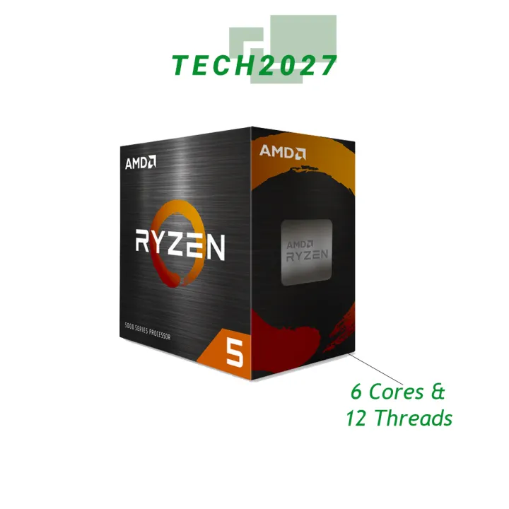 AMD Ryzen 5 5600 3.5 GHz Six-Core AM4 Processor