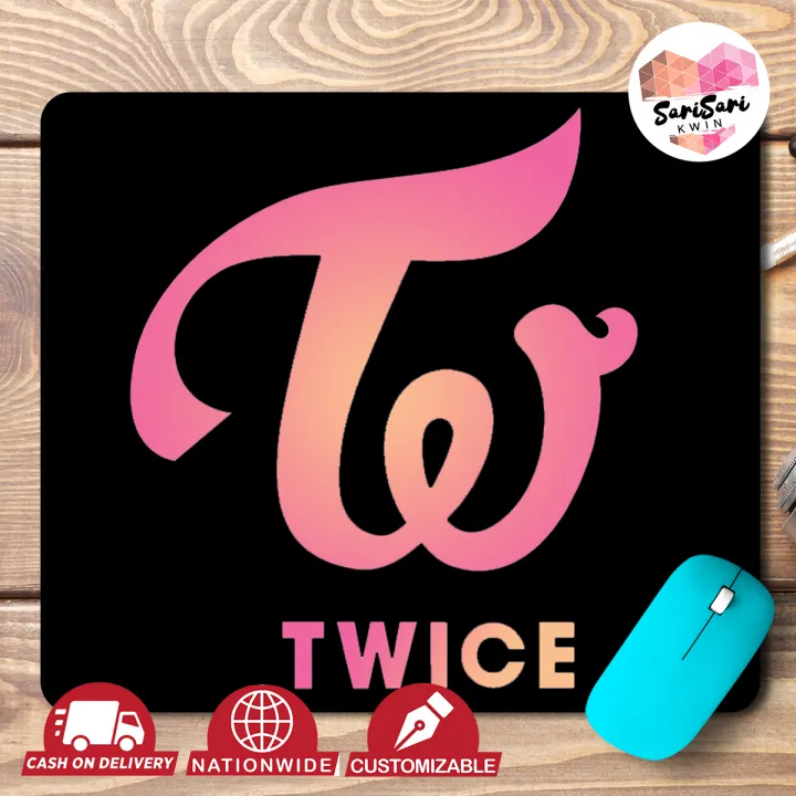 Twice Logo Mousepad Thick Mousepad 5mm Lazada Ph