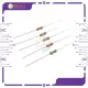 5pcs 33k ohms resistor 1/4 watt. 
