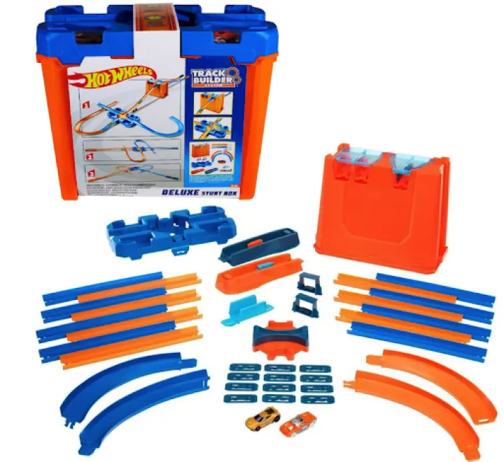hot wheels deluxe stunt box