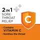 Strepsils Orange with Vitamin-C Medicine Lozenges Pack of 8s for Sore Throat and Itchy Throat. 