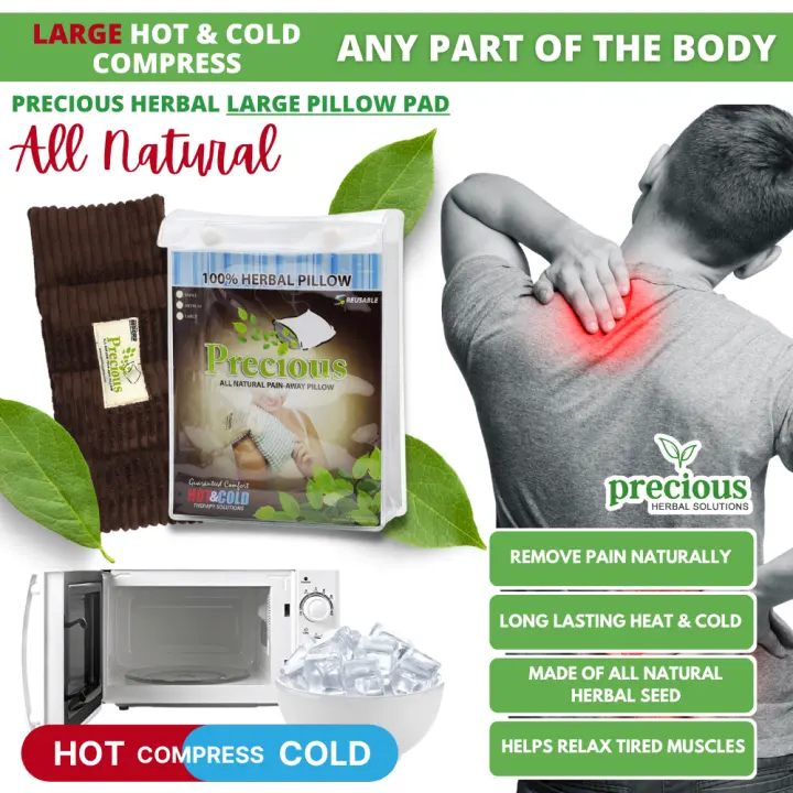 Precious Herbal Pillow Microwave LARGE 15cm*50cm Pad hot compress heat