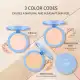 DW Long-Lasting Waterproof Oil Control Matte Flawless Face Pressed Powder 10g. 