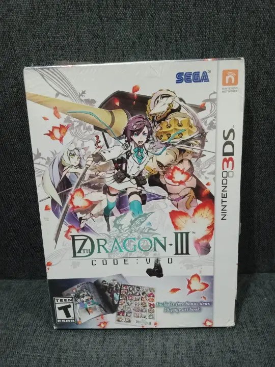 7th Dragon III Code: VFO Launch Edition Nintendo 3DS Game US Brand New