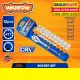 WADFOW 12PCS 1/4" | 3/8" | 1/2" Inch Socket Set Drive Tool Kit For Auto Repair And Household Ratchet - BUILDMATE - WHT. 