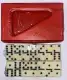 Dominoes Six Dominoes Set of 28 Ivory Domino Set Educational Toys Classic Numbers Table Game Toy. 