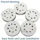 Pack of 100pcs Assorted Grit Aluminum Oxide 8-Hole Sanding Discs 125mm (5”). 