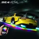 SEAMETAL Car Chassis Light Color Flow Atmosphere Light Waterproof APP Control Underbody Light LED Flexible Underglow Light Strip. 