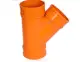 LZS1 GOFLEX PVC Orange Fittings | 2” 3” 4” | Sanitary Fittings | Elbow Tee Wye Coupling Cleanout For PVC Pipes. 