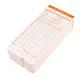 Time Card for Electronic time recorder (pack of 100). 