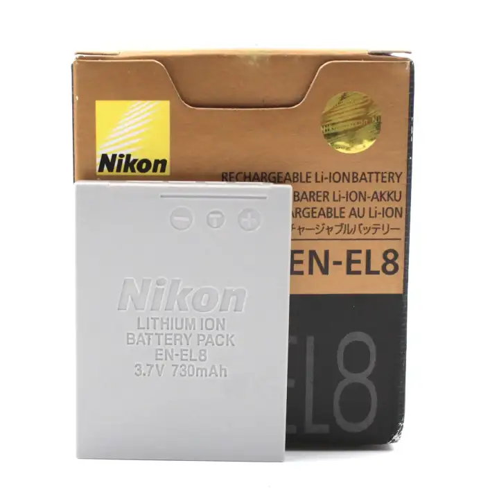 NIKON EN-EL8 BATTERY FOR Nikon: CoolPix P1, P2, S1, S2, S3, S5, S50, S50c, S51, S51C, S52, S52 / S52c, S52C, S6, S7, S9 | Lazada PH