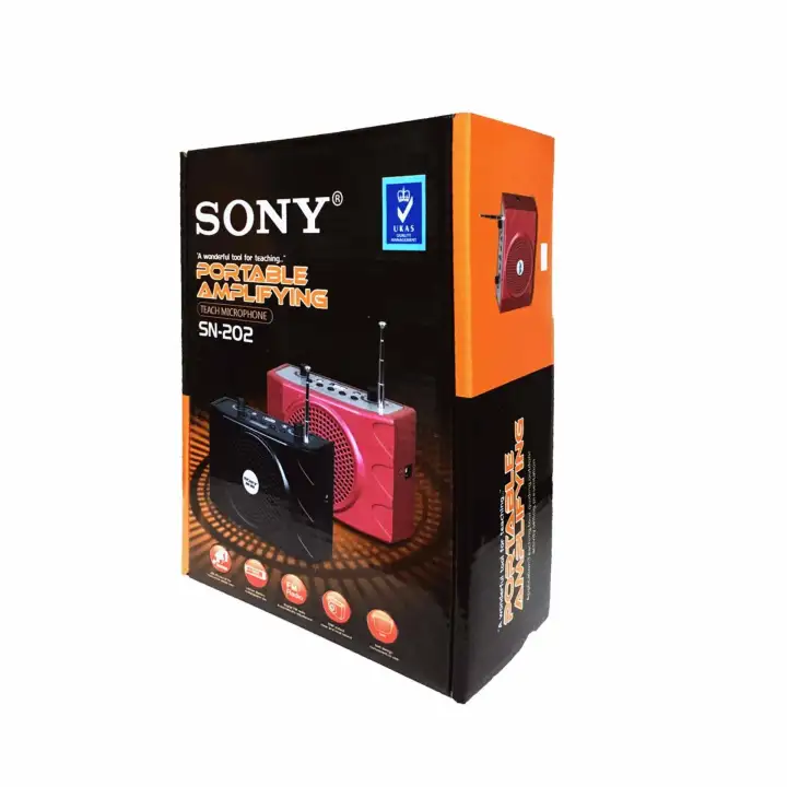 Sony Sn 2 Portable Body Pack Amplifier Black Lazada Ph