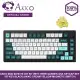 Akko MOD 007B HE DIY Kit With Herb Garden OSA Keycap Set 187-Key Black (Akko Cream Yellow Magnetic Switch). 