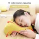 Portable Travel Noon Nap Neck Pillow Office Airplane Driving Nap Support Head Rest Pillow Home Desk Soft Cushion with Relax Hole. 