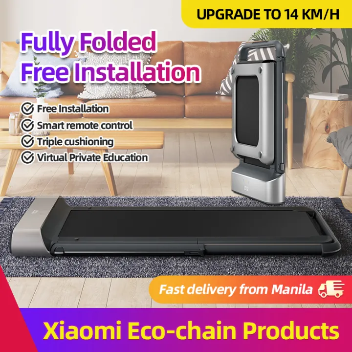Walkingpad R1 Pro Treadmill Foldable Upright Storage H Running Walking 2in1 App Control With Handrail Home Cardio Workout 10km Lazada Ph