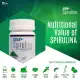 GFOXX Spirulina With Probiotics (FDA Approved) w/100 tablets Rich in Antioxidant, Minerals, Vitamins. Authentic and Authorized Distributor. 