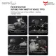 MOTOCENTRIC REAR SEAT TAIL BAG FOR MOTORCYCLE CARBON 25L/ MULTI-FUNCTION HARDSHELL TUNNEL BAG 11-MC-0133-A/11-MC-0133-D. 