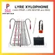 LYRE XYLOPHONE MINI LYRE , SMALL , MEDIUM , LARGE. 