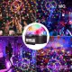 Disco ball with Bluetooth speaker. 