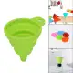 Mini and Portable Silicone Foldable Funnel Practical Collapsible Funnel. 