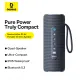 Baseus AeQur 30 Air Wireless Bluetooth Speaker IPX5 Waterproof Portable Loudspeaker Music Stereo Outdoor Subwoofer Splash Proof Rechargeable Music Player with Colorful Ambient Light. 