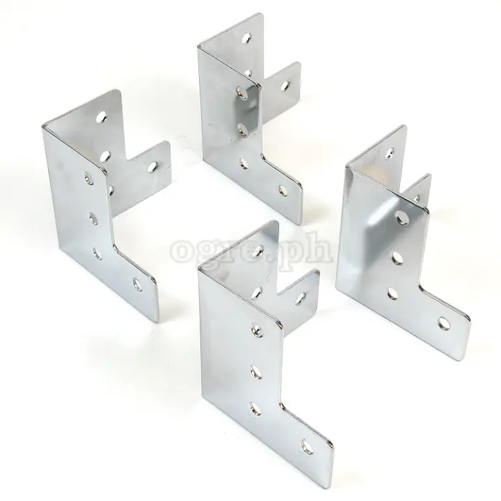 Flight Case Large Corner Brace Protector F0235 58*60mm, Chrome, Set of 4