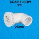 PVC Overflow , Drain , Connector Aquarium Fittings Fish Tank Water Cycle Pipe Connectors Inner Diame. 