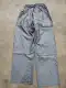 Gray Kapote/Rain Coat with Reflector - Vulcanized Rubber Material. 