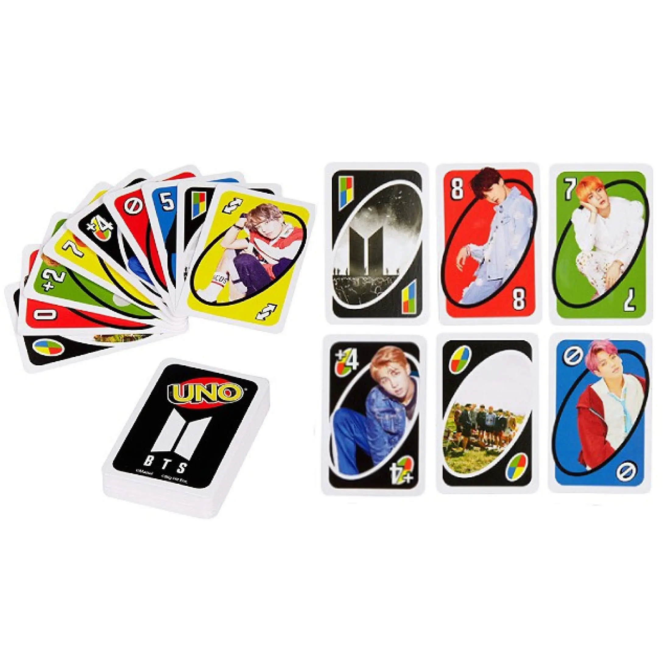 Uno Bts Korean Card Games Spot Hot Lazada Ph