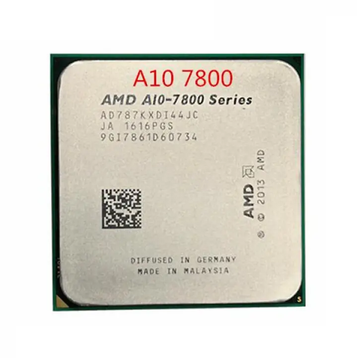 Amd A10 Series A10 7800 A10 7800 3 5ghz Quad Core Cpu Processor Ad7800ybi44ja Ad780bybi44ja Socket Fm2 Lazada Ph