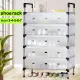 Simple dustproof shoe cabinet  Shoe Rack Organizer With Cover Shoe Box Stand Dust and Water Resistant 3/4/5/6/7 Layer. 