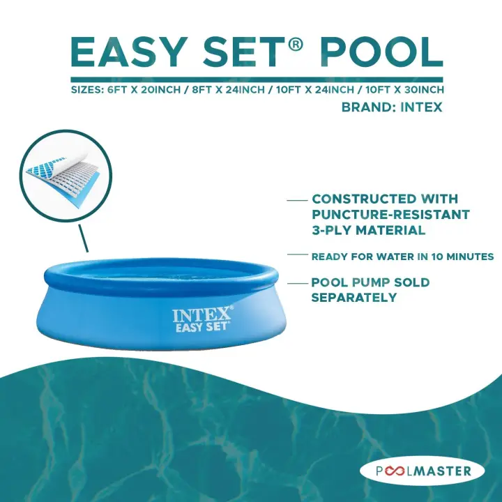 Intex 28116 Easy Set Pool 10 ft x 24 inches