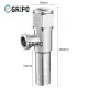 GRIPO 304 Stainless Long Type One way angle valve matte finish GP66. 