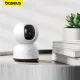 Baseus P1 Lite WIFI IP CCTV Camera Full Set with Remote Monitor 2K HD Smart Indoor Mini Camera with 360 Degree Rotation Night Vision Two-Way Audio Motion Detection for Home Security. 