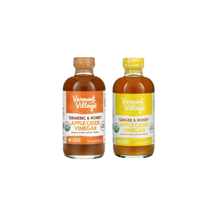 Vermont Village, Apple Cider Vinegar, Honey, 8 fl oz (236 ml) Lazada PH