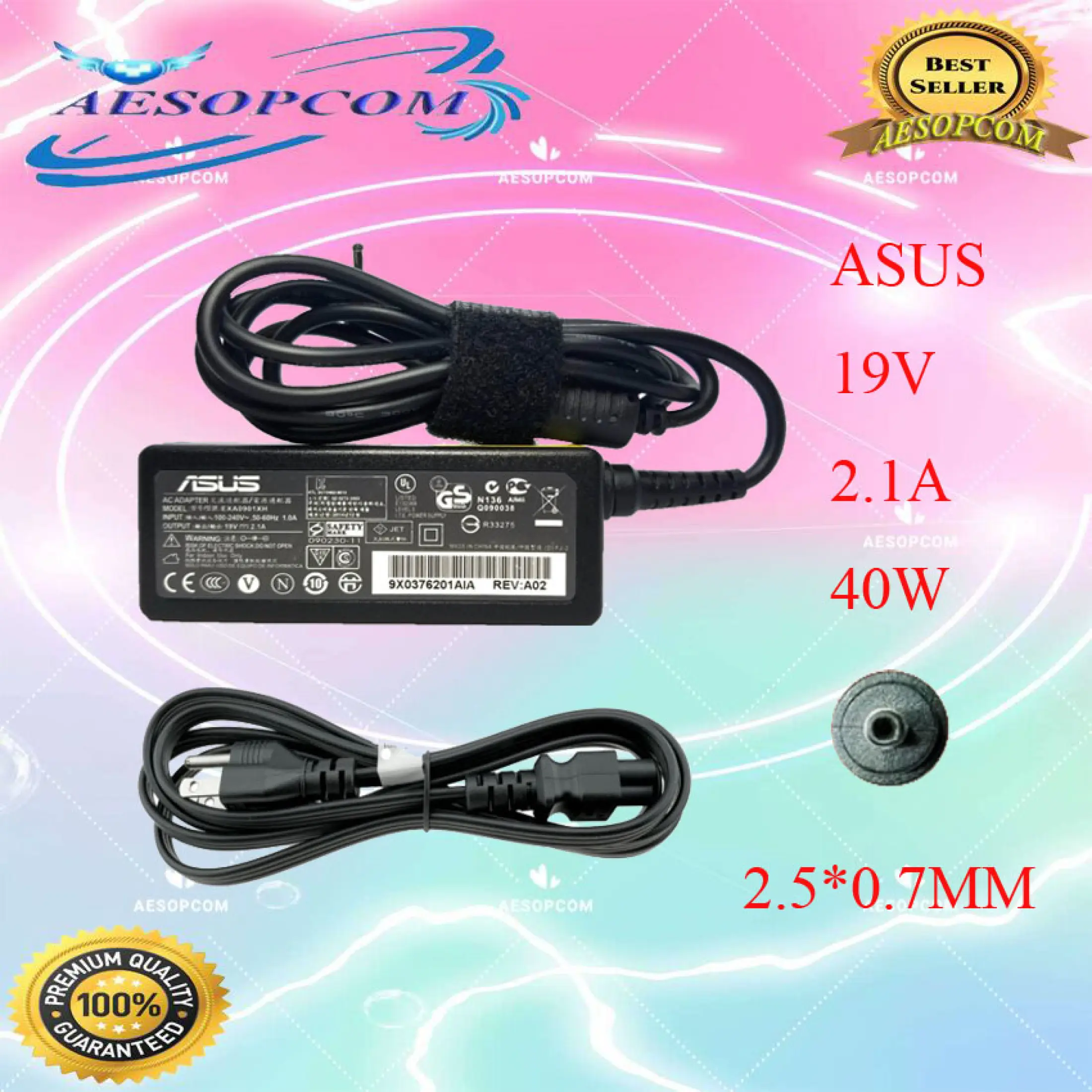 Laptop Charger 19v 2 1a Asus Eee Pc 1015 1015ped 1018 1018p Vx6 1215n 1016p X101 X101ch 1015px Lazada Ph