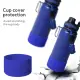 Hilee Tumbler Accessories 1000ml Silicone Boot and Paracord Handle for Tumbler 800ml Thumblers Accessories Set, 8.5cm Tumbler Boot Silicone Water Bottle Boot 8cm Tumbler Rubber Protector and Paracord Rope with Carabiner Tumbler Accessories 800ml for Hilee. 