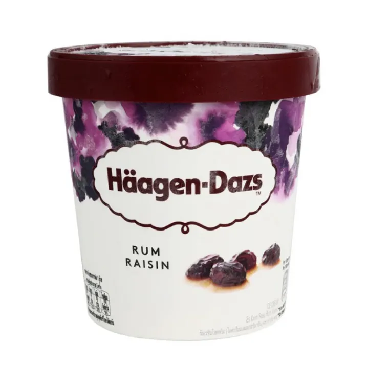 Häagen-Dazs Ice Cream Rum Raisin Pint Haagen Dazs | Lazada PH