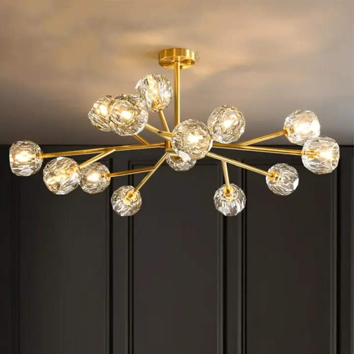 Nordic Luxury Chandelier Lighting For, Hanging From The Chandelier Live