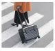 Aluminum high-end 18/20 inch boarding case suitcase suitcase suitcase long box stewardess boarding case password box open top design anti-scratch matte photography special travel trolley bag. 