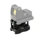 3-Slot Raised Guide Rail 20 to 20mm Elevated Bracket Tactical Mount Scope Rise Mount Red Dot Sight Mount Fits 20mm Rail. 