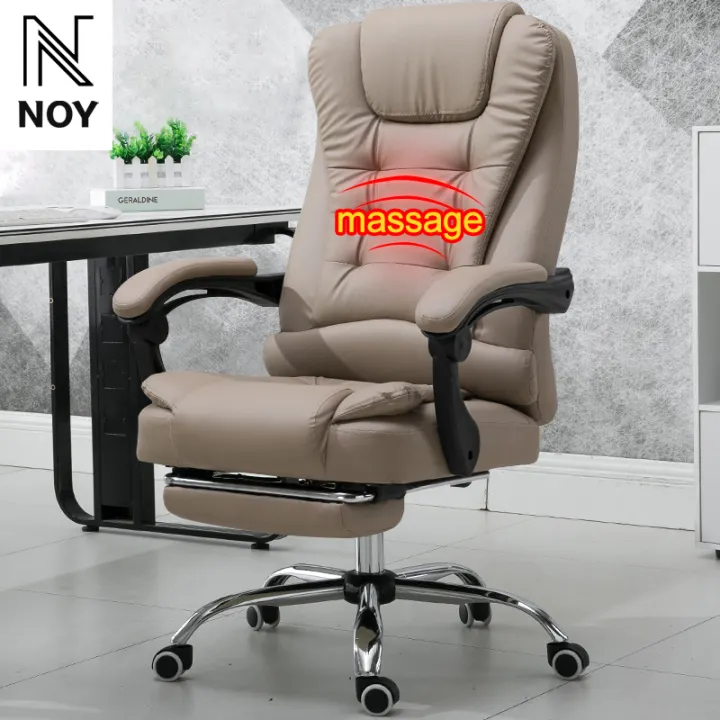 High Quality Office Chair Computer Chair Ergonomic Chair With Footrest Boss Chair With Usb Massage Leather High Back Executive Office Chair Comfort Reclining Executive Chairl Lazada Ph