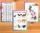 Laminated Charts ABAKADA Educational Charts A4 size. 