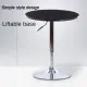 High cocktail table bar round coffee table minimalist modern outdoor high adjustable tulip black Bar circle table nordic. 
