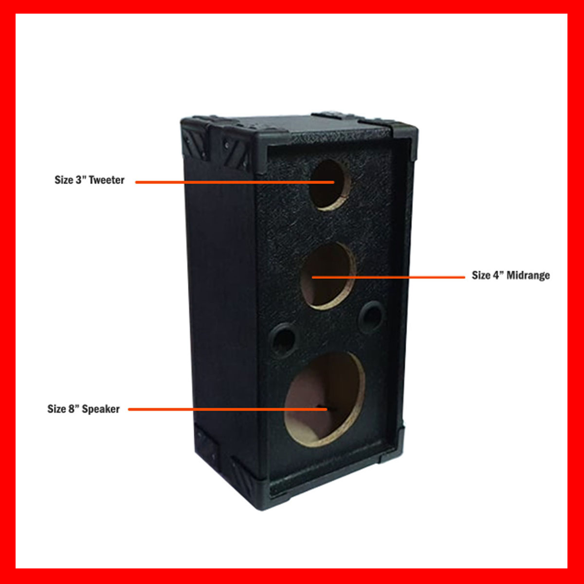 3 way speaker enclosure design