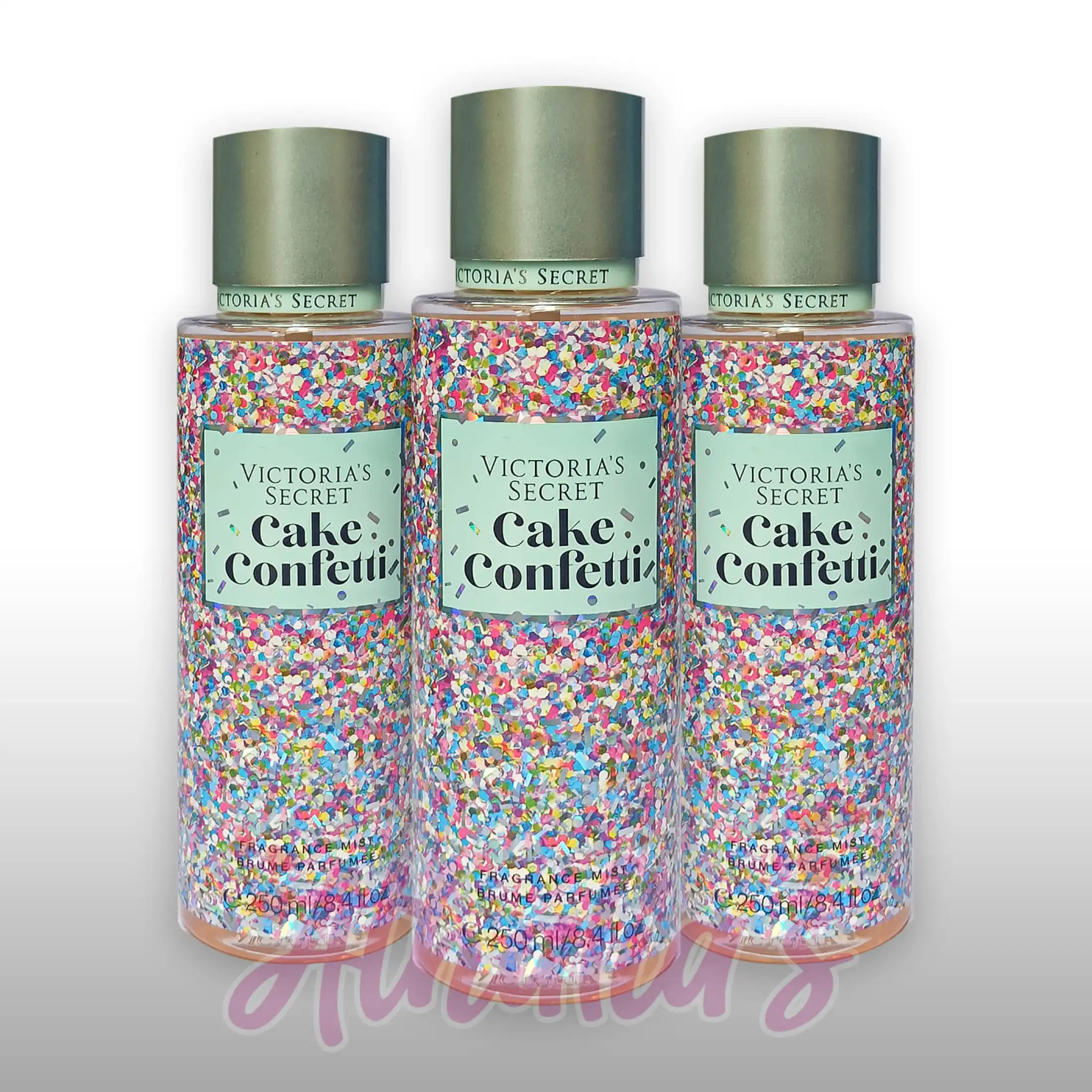 Victoria S Secret Perfume Cake Confetti For Women 250 Ml Set Of 3 Lazada Ph
