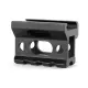 3-Slot Raised Guide Rail 20 to 20mm Elevated Bracket Tactical Mount Scope Rise Mount Red Dot Sight Mount Fits 20mm Rail. 