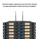 SHURE UR-24D floating microphone dual microphone wireless microphone receiving distance 150 meters, anti-howling metal body, very suitable for karaoke, the sound is very good. 