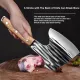 Kitchen Knife Itak Heavy Duty Bone Chopping Axe Stainless Steel Bone Machete for Chopping Meat Bones Butcher. 